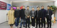 计算机与信息工程学院领导走访校友企业融都科技